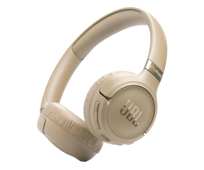 Słuchawka bezprzewodowa JBL TUNE 680NC beżowe z ANC